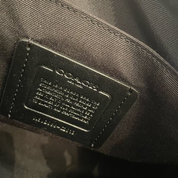 Coach Cheetah Print Mini Purse with crossbody strap - Picture 5 of 8